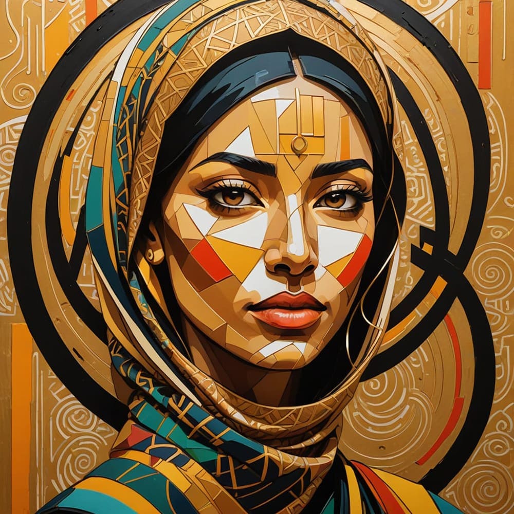 Hurufiyya Woman